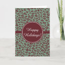 Search for leopard print christmas cards Chic