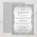 Search for silver wedding anniversary invitations 25th