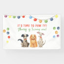 Search for dog banners Watercolor