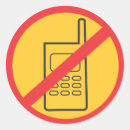 Search for no cell phone stickers Prohibited