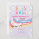 Search for roller skating birthday invitations daisies