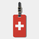 Search for flag luggage tags Switzerland
