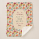 Search for blue and burgundy blankets Botanical