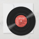 Search for rock roll save the dates Retro