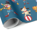 Search for circus wrapping paper Acrobats