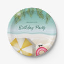 Search for beach paper plates Waves