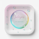 Search for bubbles paper plates For kids