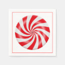 Search for peppermint candy napkins Stripes