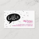 Search for bubble business cards Simple