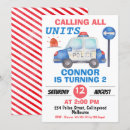 Search for police car invitations Calling all units