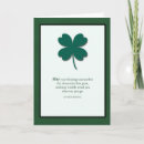Search for irish prayer blessing cards Shamrock