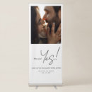 Search for photo backdrop engagement party supplies She said yes