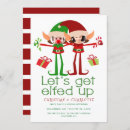 Search for lets get elfed up invitations Adult