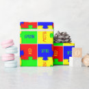 Search for jigsaw puzzle wrapping paper Birthday