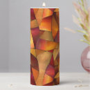 Search for stained glass candles Pillar
