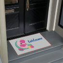 Search for pink flamingo doormats Tropical