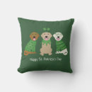 Search for st patricks day pillows Shamrock