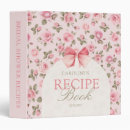 Search for vintage recipe binders Watercolor