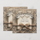 Search for burlap and lace wedding invitations Elegant