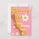 Search for retro birthday cards Groovy