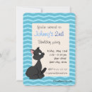 Search for black cat birthday invitations Cartoon