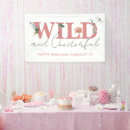 Search for floral birthday banners Pink