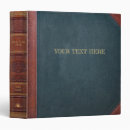 Search for faux leather binders Vintage