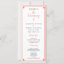 Search for coral wedding programs Formal
