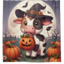 Search for cow shower curtains Halloween