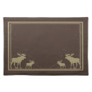 Search for moose placemats Rustic