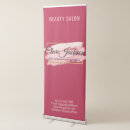 Search for nail salon business banners Pink
