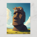 Search for easter island postcards Moai