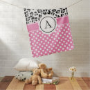 Search for black and white baby blankets Girly