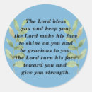 Search for blessing stickers Bible verse