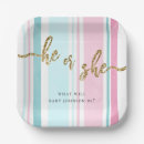 Search for gender reveal plates Summer