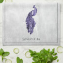Search for peacock kitchen towels Purple