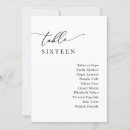 Search for table assignment posters Elegant