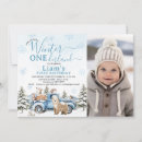 Search for blue truck invitations Boy