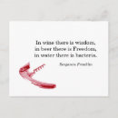 Search for funny alcohol quotes cards stamps Drinking