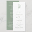 Search for boho wedding programs Floral