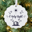 Search for o holy night christmas cards typography