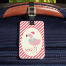 Search for pink flamingo luggage tags Stripes