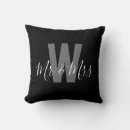 Search for mr and mrs pillows Monogrammed