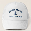 Search for navy baseball hats boating