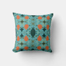 Search for teal and orange pillows Chic