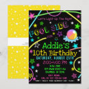Search for glow in the dark invitations Black light