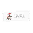 Search for funny christmas return address labels Simple