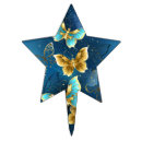 Search for gold stars cake toppers Golden