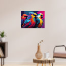 Search for parrot posters Illustration