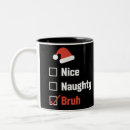 Search for naughty or nice mugs Xmas